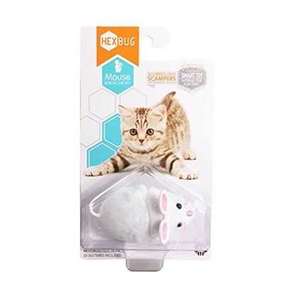 Picture of HEXBUG 赫宝 宠物系列-猫之宠-白色 猫咪玩具 智能玩具