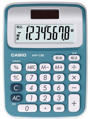 图片 Casio 卡西欧彩色迷你计算器 8位